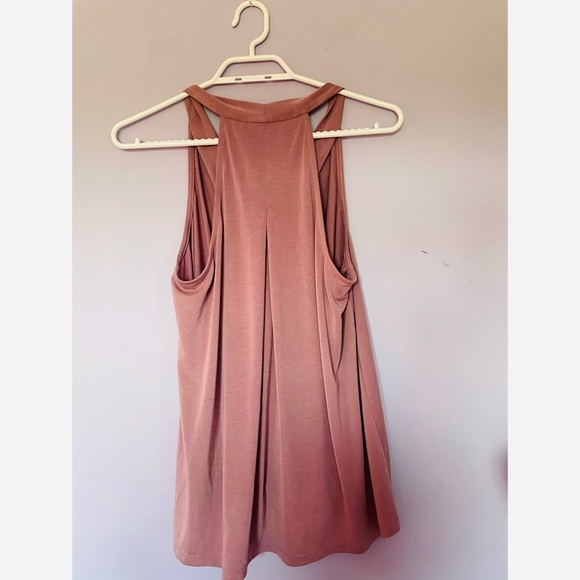 Anthro Sunday in Brooklyn Lilac Wrap Tank Top - Picture 2 of 3